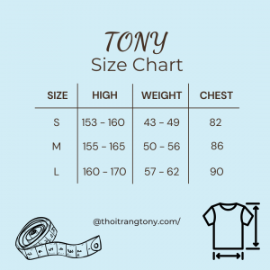 Bảng size TONY